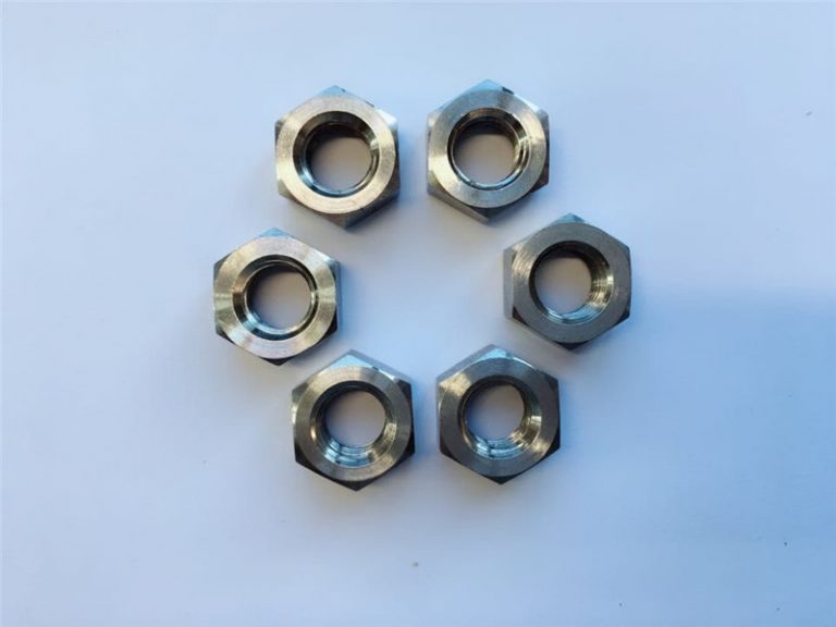 sunkioji šešiabriaunė veržlė