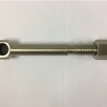 akies varžtas su veržle iš nerūdijančio plieno